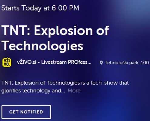 TNT Explosion of technologies